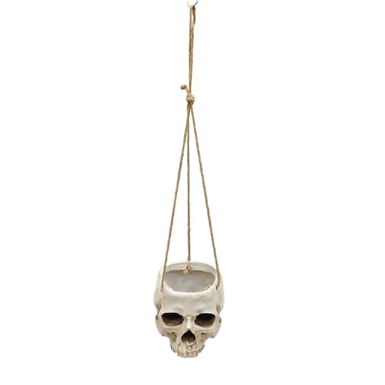 Skull Hanging Container by Ashland
